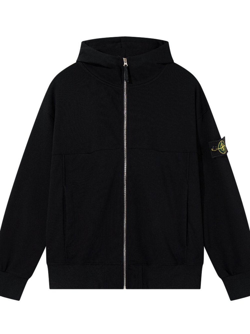 Stone Island Black Hoodie
